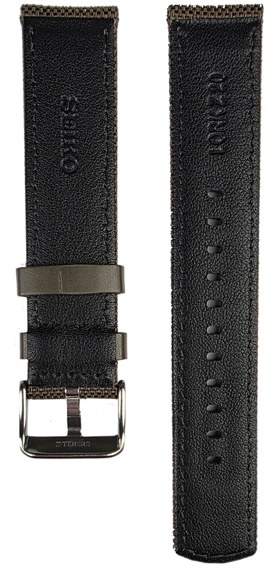 Seiko 20mm Brown Nylon Strap HDB009K1 L0RK012J0