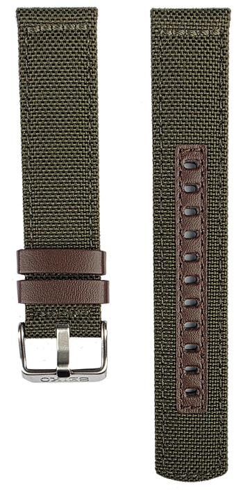 Seiko 20mm Green Nylon Strap HDB008K1 L0RK011J0