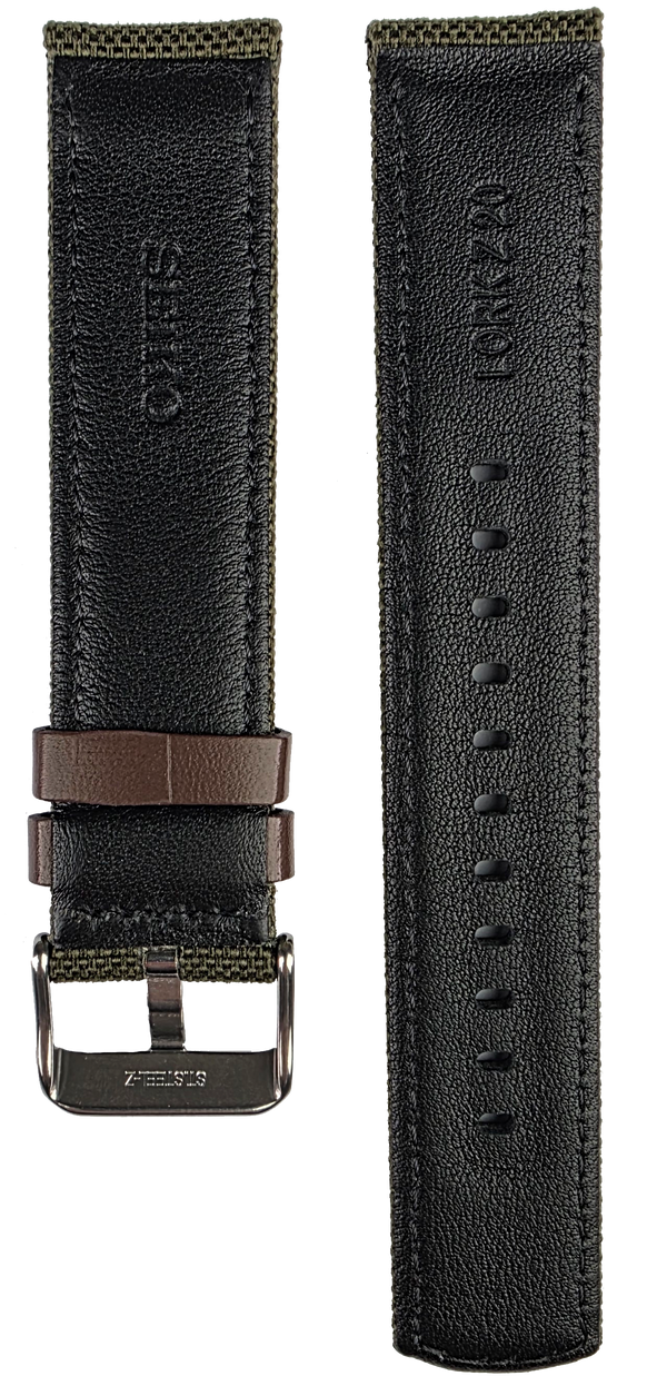 Seiko 20mm Green Nylon Strap HDB008K1 L0RK011J0