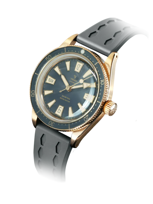 Yema Skin Diver Slim Bronze Grey CMM.20 Limited Edition 12.26.20.39.ZNL.U9