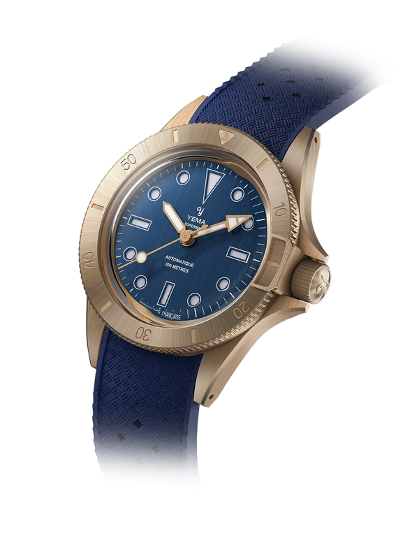 Yema Superman Bronze 39mm Blue CMM.10 Limited Edition 13.25.10.35.ZNL.U5