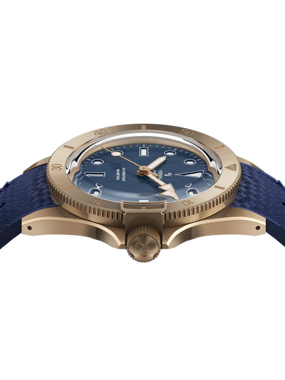 Yema Superman Bronze 39mm Blue CMM.10 Limited Edition 13.25.10.35.ZNL.U5