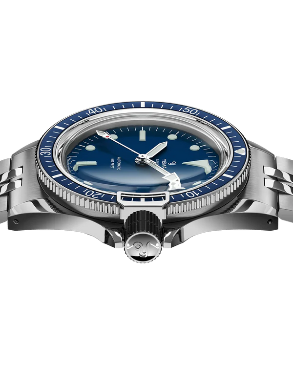 Yema Superman Heritage 39mm Blue YSUP25B39-GMS