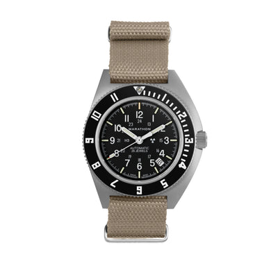 Marathon Nylon DEFSTAN Strap Parkerized Sand 20mm WS-CDS-BGPS-20-12