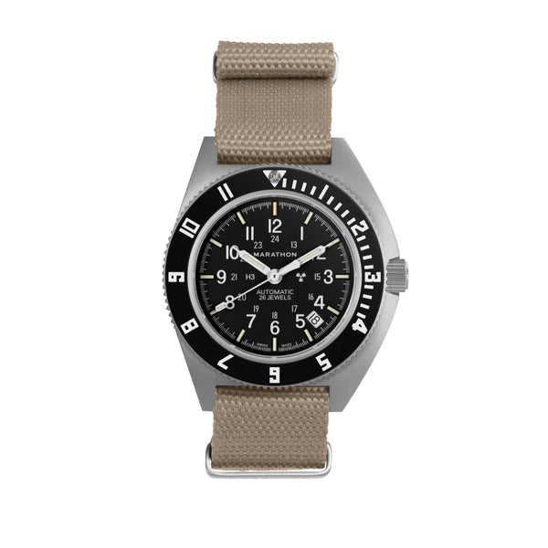 Marathon Nylon DEFSTAN Strap Parkerized Sand 20mm WS-CDS-BGPS-20-12