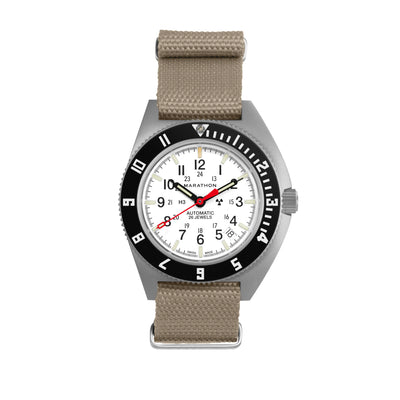 Marathon Nylon DEFSTAN Strap Parkerized Sand 20mm WS-CDS-BGPS-20-12