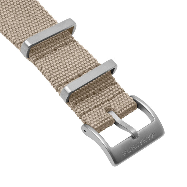 Marathon Nylon DEFSTAN Strap Parkerized Sand 20mm WS-CDS-BGPS-20-12