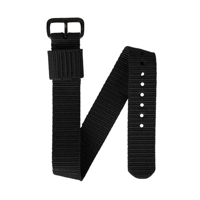 Marathon Ballistic Nylon Strap Black 16mm WS-NY-BKBK-16-10