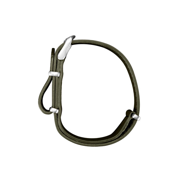 Marathon Leather DEFSTAN Strap Olive Green 20mm WS-LDS-OGSS-20-11