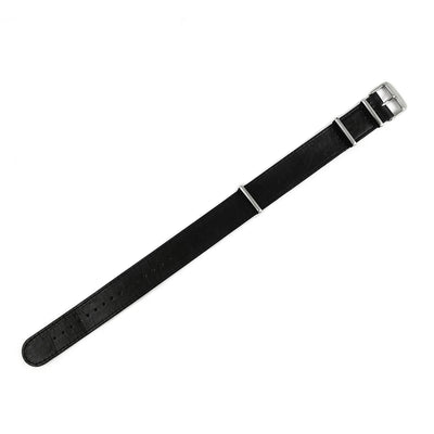 Marathon Leather DEFSTAN Strap Black 20mm WS-LDS-BKSS-20-11