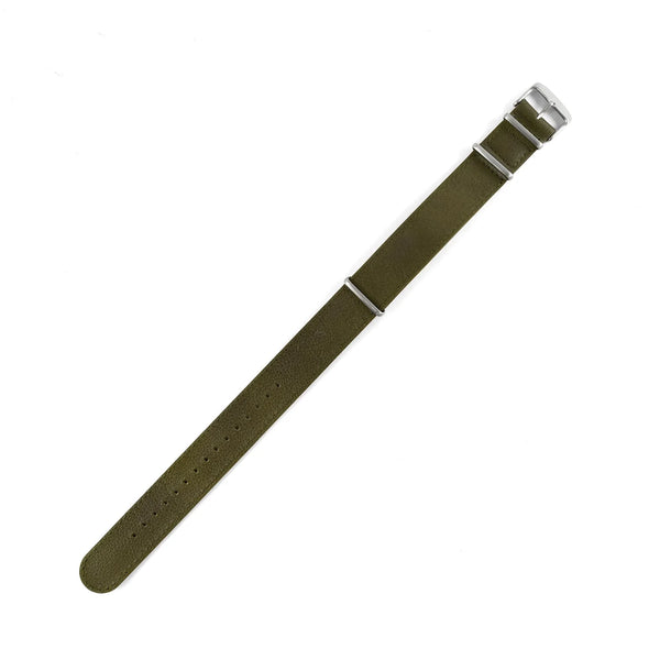 Marathon Leather DEFSTAN Strap Olive Green 22mm WS-LDS-BKSS-22-11