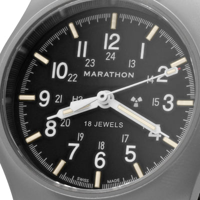 Marathon 36mm Officer's Mechanical GPM Nylon DEFSTAN WW194003SS