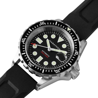 Marathon 41mm Original SAR Date Automatic Rubber OSAR-D WW194006SS