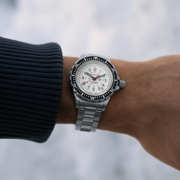 Marathon 41mm Arctic Large Diver's Automatic Bracelet GSAR WW194006SS