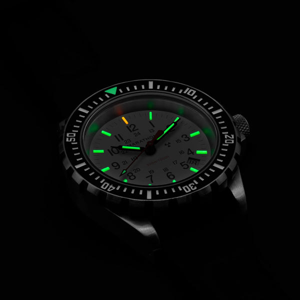 Marathon 41mm Arctic Large Diver's Quartz Bracelet TSAR WW194007SS