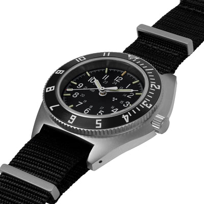 Marathon 41mm Steel Navigator Automatic Nylon DEFSTAN SSNAV Auto WW194029SS