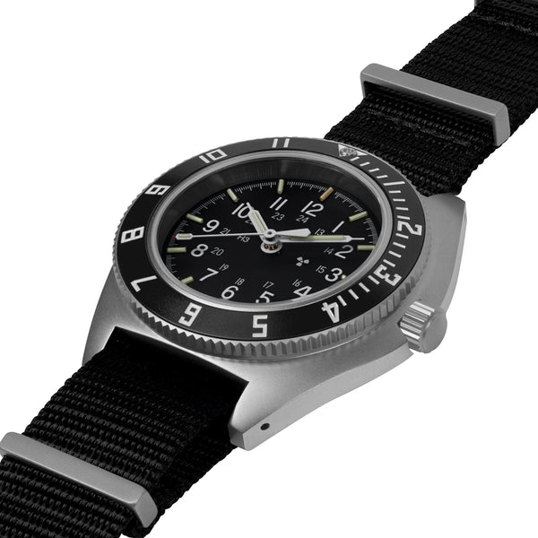 Marathon 41mm Steel Navigator Automatic Nylon DEFSTAN SSNAV Auto WW194029SS