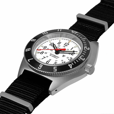 Marathon 41mm Arctic Steel Navigator Automatic Nylon DEFSTAN SSNAV-D Auto WW194030SS