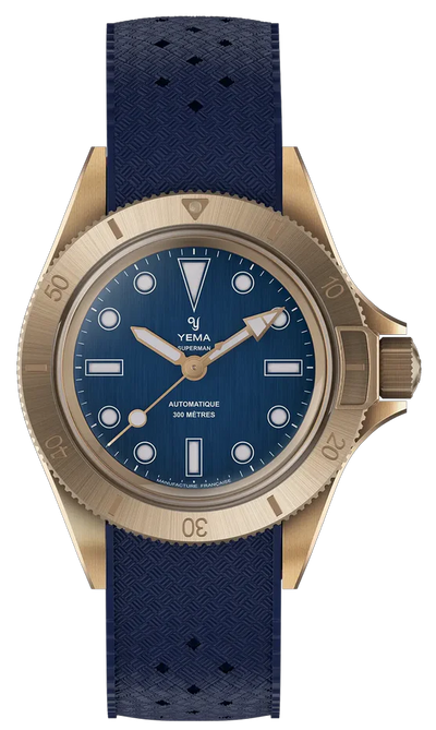 Yema Superman Bronze 39mm Blue CMM.10 Limited Edition 13.25.10.35.ZNL.U5