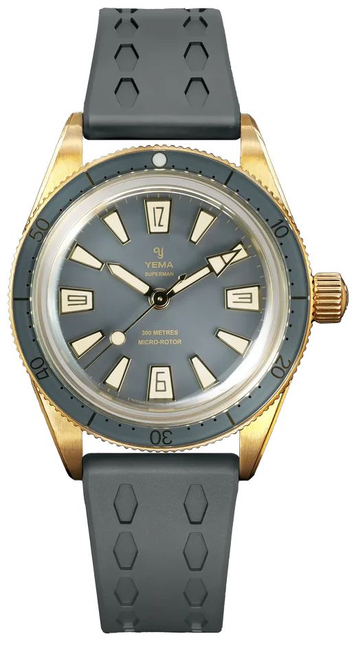 Yema Skin Diver Slim Bronze Grey CMM.20 Limited Edition 12.26.20.39.ZNL.U9
