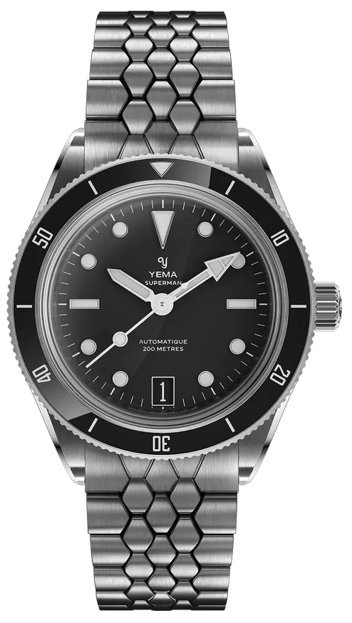 Yema Superman Dato 39.5mm Black CMM.10 12.25.11.66.SN.M2