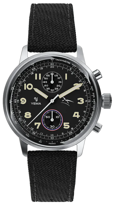Yema Flygraf Bi-Compax French Air Force Black YMHF1582AA-AA