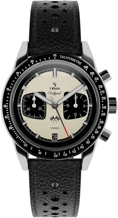 Yema Rallygraf Meca-Quartz Panda YMHF1580-BA