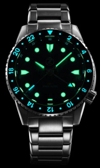 Zelos Mako GMT Mosaic MOP