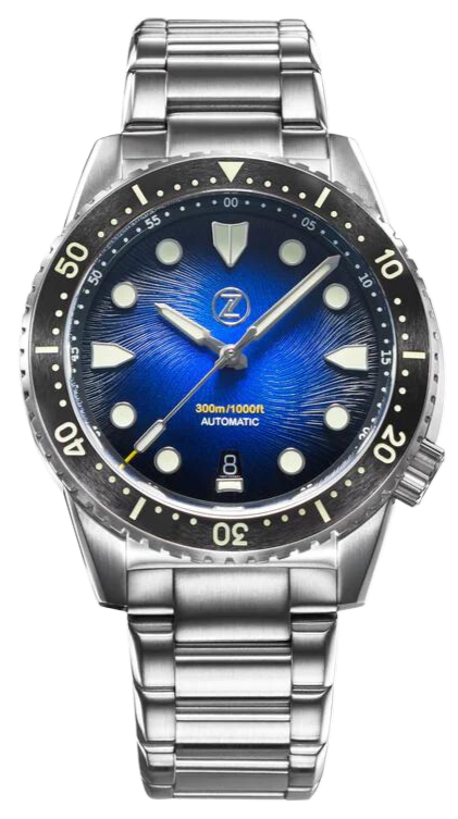 Zelos Mako Diver Midnight Blue