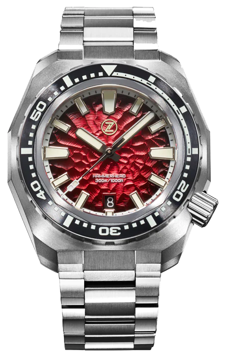 Zelos Hammerhead V3 Ti Hammered Red