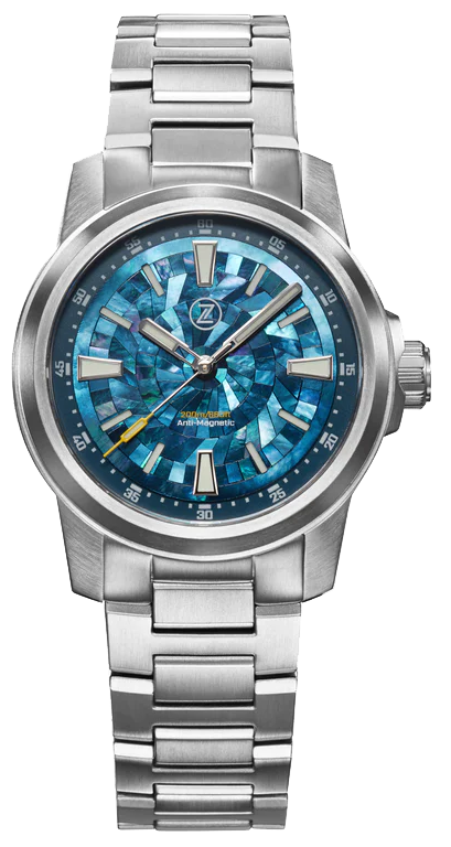 Zelos Aurora Field 38mm Ti Mosaic MOP