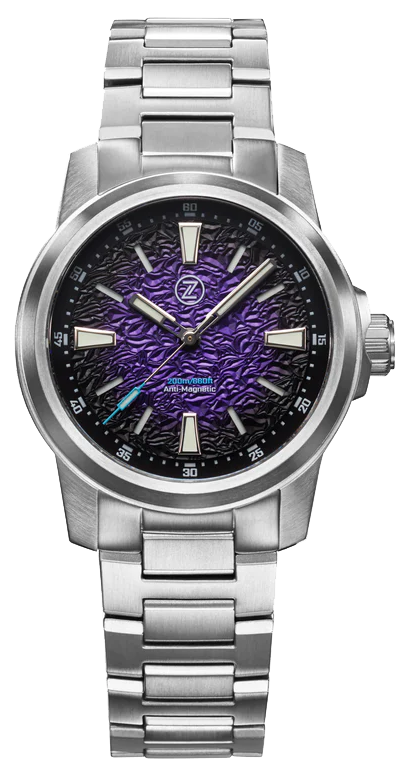 Zelos Aurora Field 38mm Ti Hammered Nebula