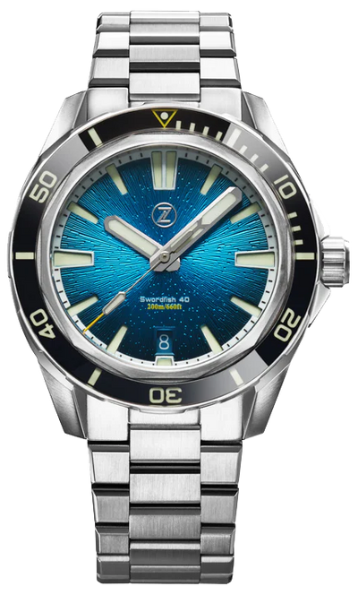 Zelos Swordfish 40mm Teal