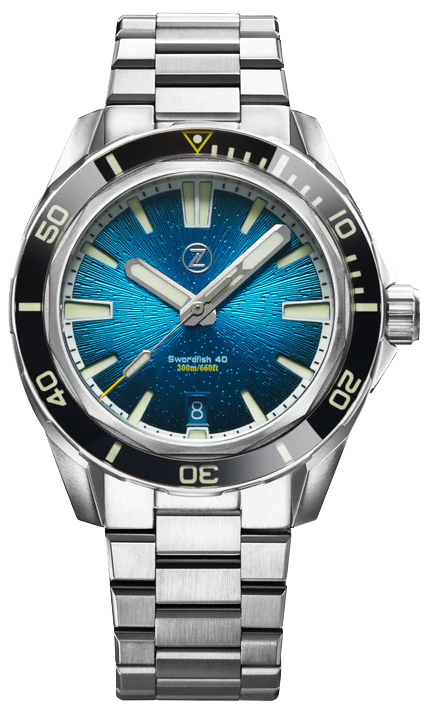 Zelos Swordfish 40mm Teal