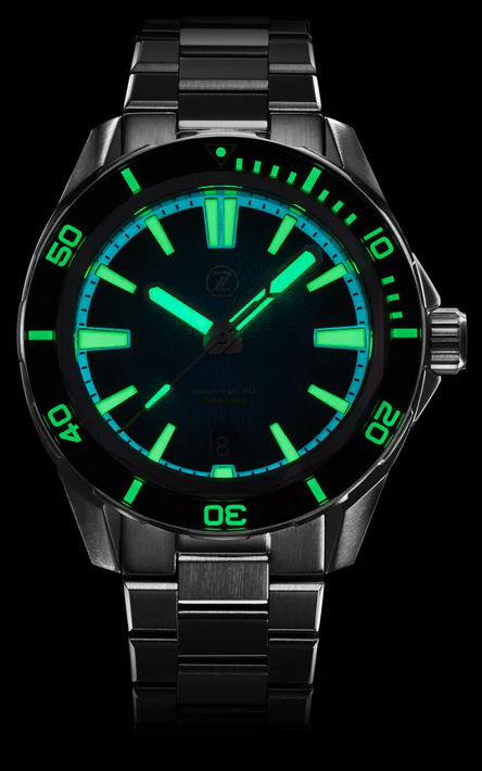 Zelos Swordfish 40mm Teal