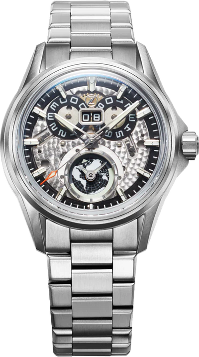 Zelos Spearfish Dual Time TI Spark - SeriousWatches.com Zelos Spearfish Dual Time TI Spark - SeriousWatches.com