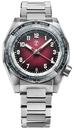 ドロマーゼーロ Zelos Thresher Burgundy - SeriousWatches.com