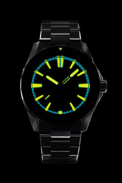 Zelos Swordfish 40mm DLC Meteorite