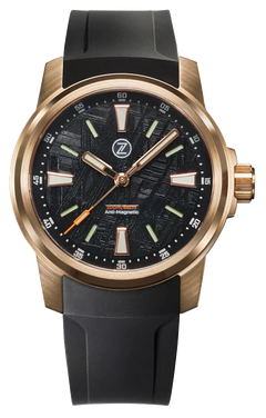 メルメル2号 Zelos Aurora Field 38mm Bronze Meteorite - SeriousWatches.com
