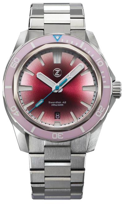 Zelos Swordfish Ti 42mm Sakura