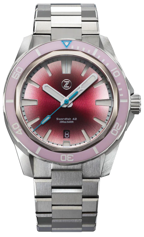 Zelos Swordfish Ti 42mm Sakura
