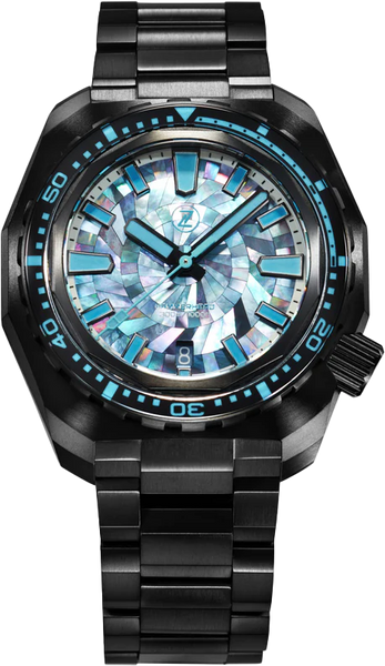Zelos Hammerhead V3 DLC Mosaic MOP - SeriousWatches.com