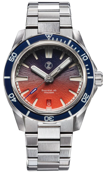 ソフィス Zelos Swordfish 40mm Dusk - SeriousWatches.com