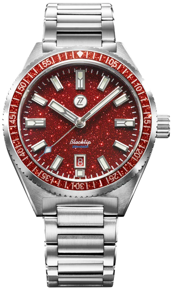 Zelos Blacktip Red Aventurine - SeriousWatches.com Zelos Blacktip Red Aventurine - SeriousWatches.com