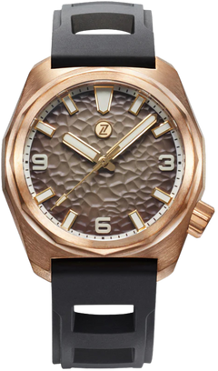 Zelos Hammerhead 43 Field Bronze Bedrock - SeriousWatches.com