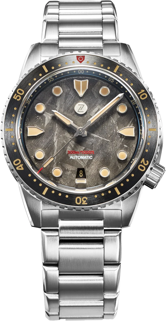Zelos Mako Diver Vintage Meteorite