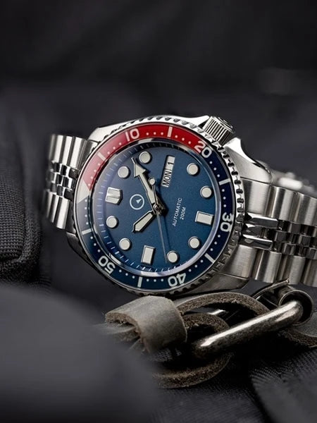 Islander Watch Automatic Dive Watch Blue Dial #ISL-19