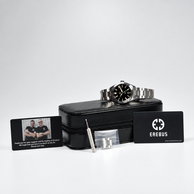 ⁠Erebus Ascent GMT Black Gilt (Pre-owned)