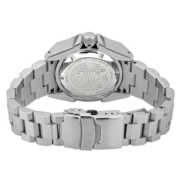 Islander Watch Automatic Dive Watch Ice Blue Waffle Dial ISL-67