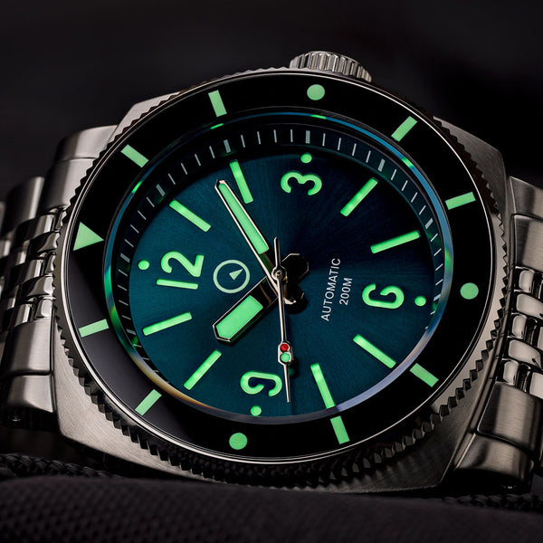 Islander Blue-Green Sandwich Dial ISL-79